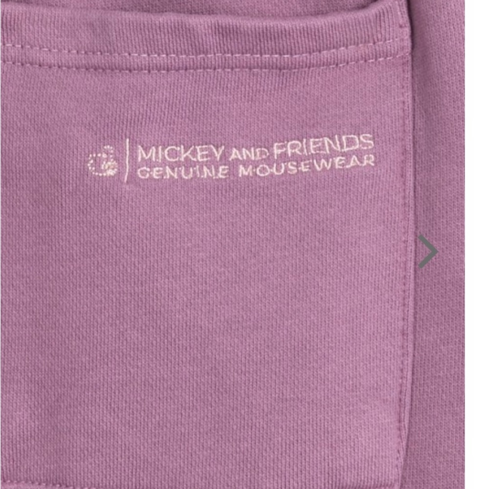 NWT DISNEY MICKEY MOUSE GENUINE MOUSEWEAR SWEATPANTS ADULTS/MEN SM PLUM - Picture 8 of 13